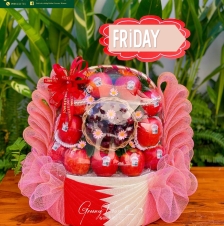 Giỏ trái cây sinh nhật 01