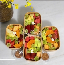 Trái cây cắt sẵn hộp 500g
