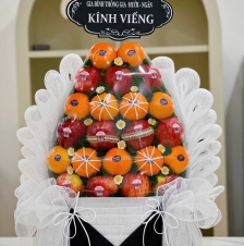Giỏ trái cây Viếng tang 31